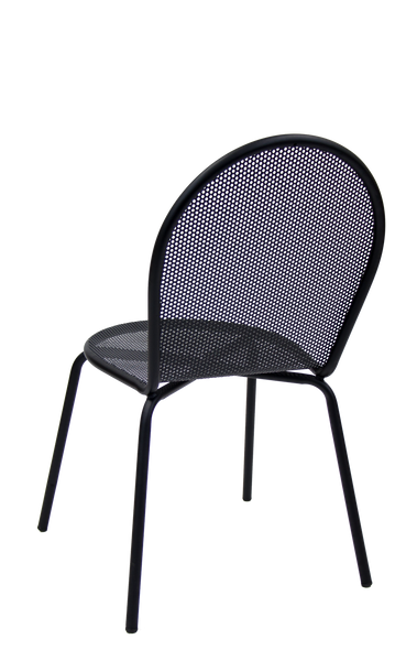 Outdoor/Indoor Metal Chair, Mesh Style Seat & Back #E-30B