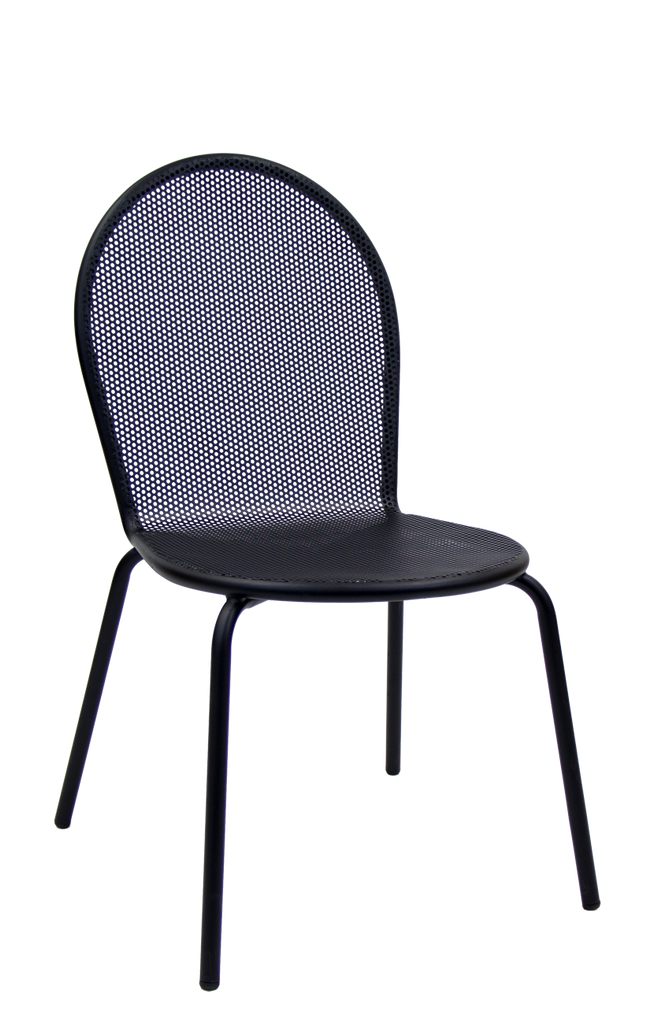 Outdoor/Indoor Metal Metal Chair, Mesh Style Seat & Back #E-30B