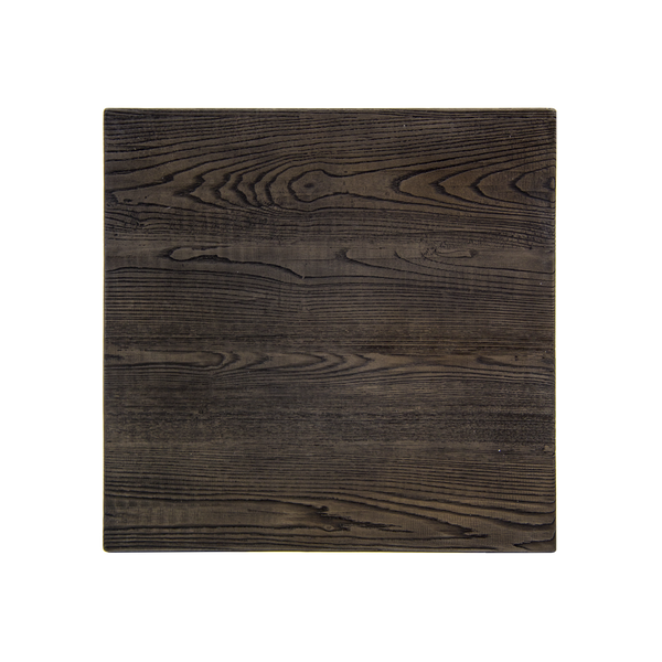 Outdoor/Indoor 30” Square Walnut Resin Table Top  #E-OR1-3030