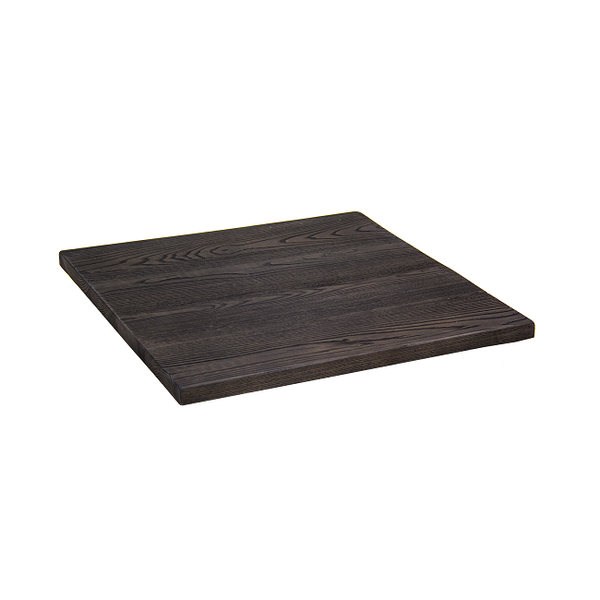 Outdoor/Indoor 30” Square Walnut Resin Table Top  #E-OR1-3030