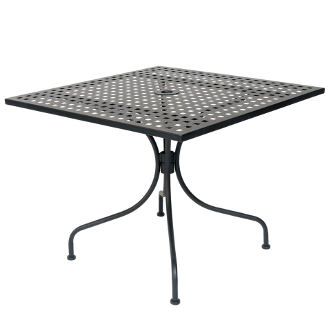 Punch Pattern Outdoor Table 36" Square #E-3636-1