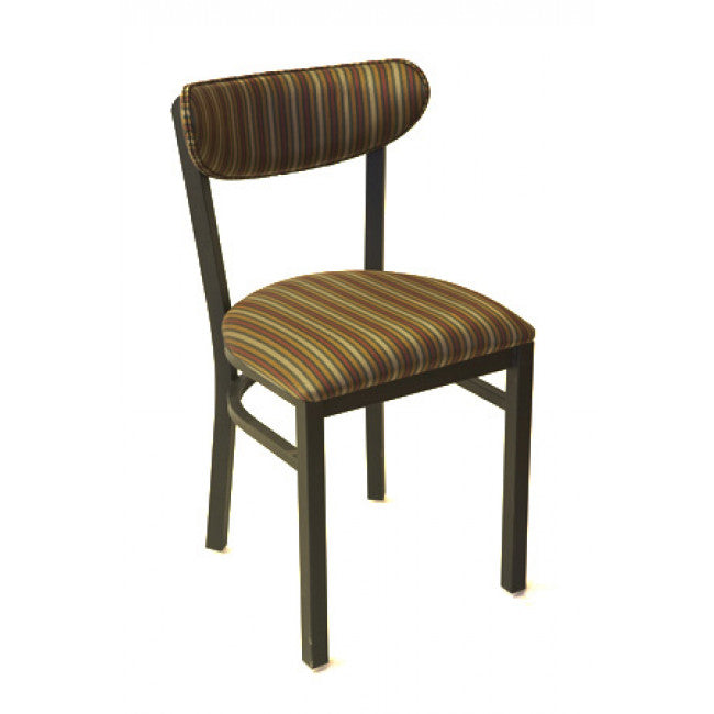 #9 Kidney Back Metal Frame all Upholstered - Restaurant Chairs Direct.COM