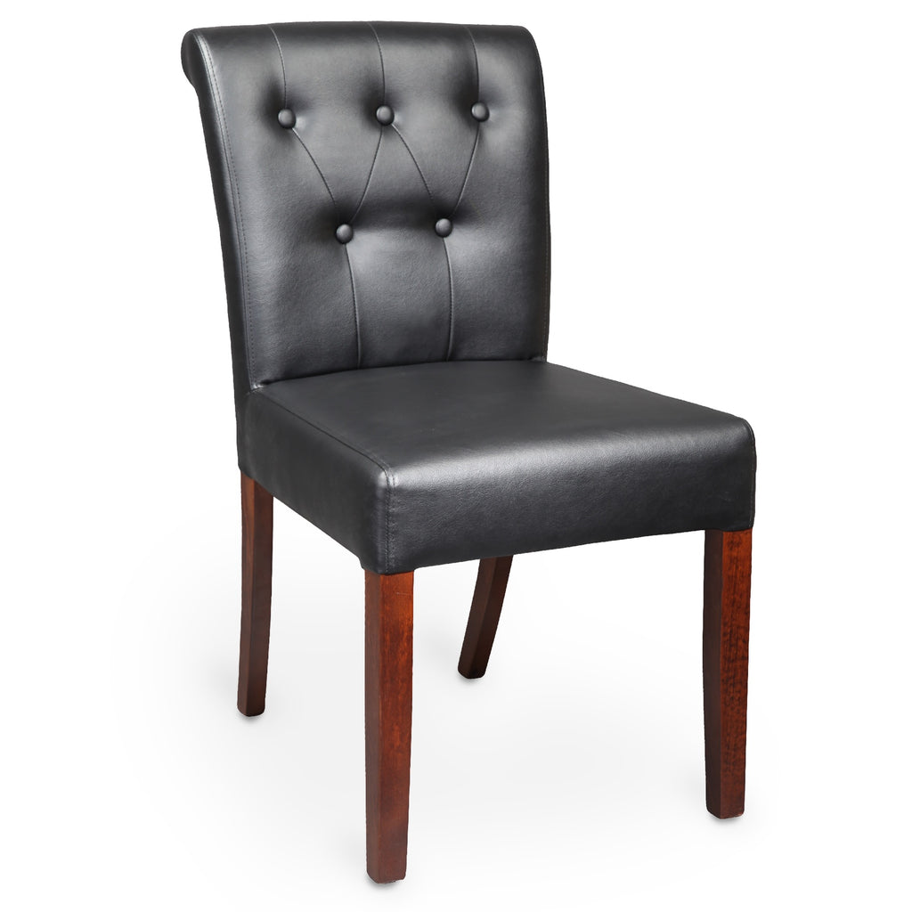 Upholstered Square Tufted Pullover Back Chair - Restaurant Chairs Direct.COM
