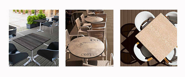 Werzalit Table Tops - Restaurant Chairs Direct.COM