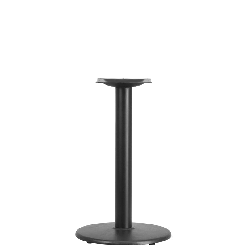 18'' Round Restaurant Table Base with 3'' Dia. Table Height Column #TB-18R - Restaurant Chairs Direct.COM