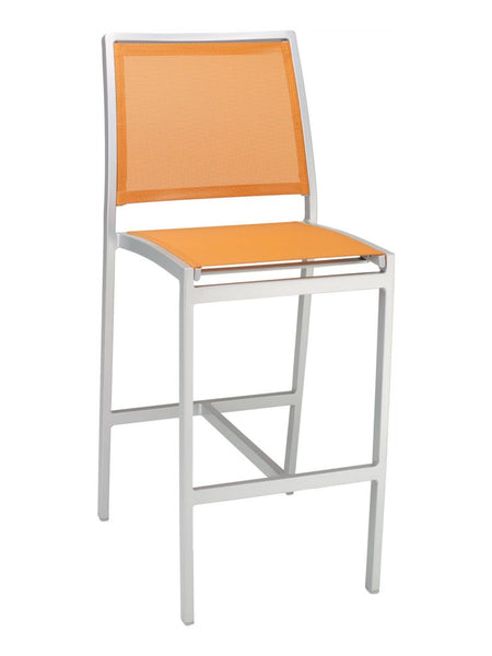 Outdoor/Indoor Aluminum Bar Stool #FS-5724S         <strong><span style="color: #ff8000;">....UNAVAILABLE AT THIS TIME</span></strong>