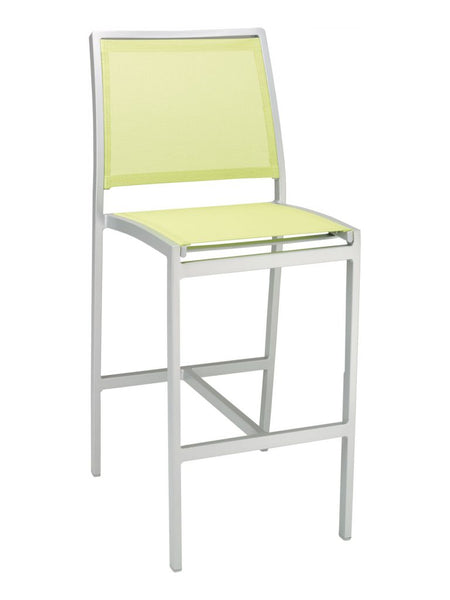 Outdoor/Indoor Aluminum Bar Stool #FS-5724S         <strong><span style="color: #ff8000;">....UNAVAILABLE AT THIS TIME</span></strong>