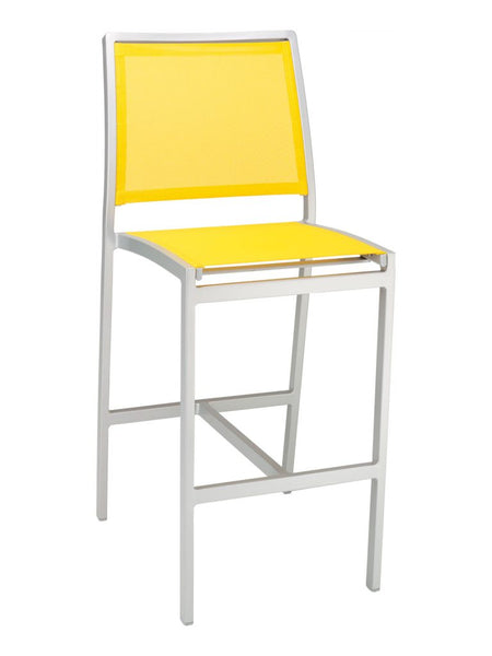 Outdoor/Indoor Aluminum Bar Stool #FS-5724S         <strong><span style="color: #ff8000;">....UNAVAILABLE AT THIS TIME</span></strong>