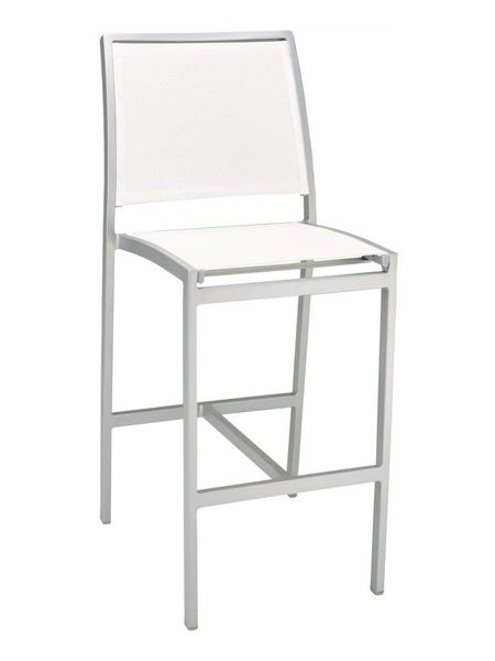 Outdoor/Indoor Aluminum Bar Stool #FS-5724S  <strong><span style="color: #ff8000;">....UNAVAILABLE AT THIS TIME</span></strong>