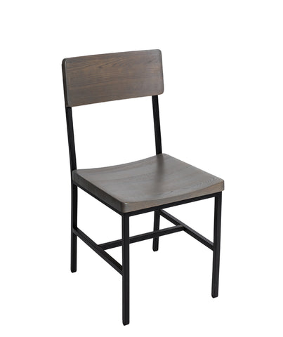 Chattanooga Dining Chair - Gray Ash Wood - Restaurant Chairs Direct.COM