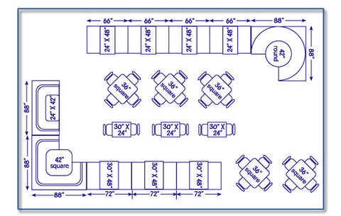 Seating Layout - Restaurant Chairs Direct.COM