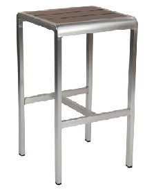 Aluminum Backless Restaurant Bar Stool  #REG-SID